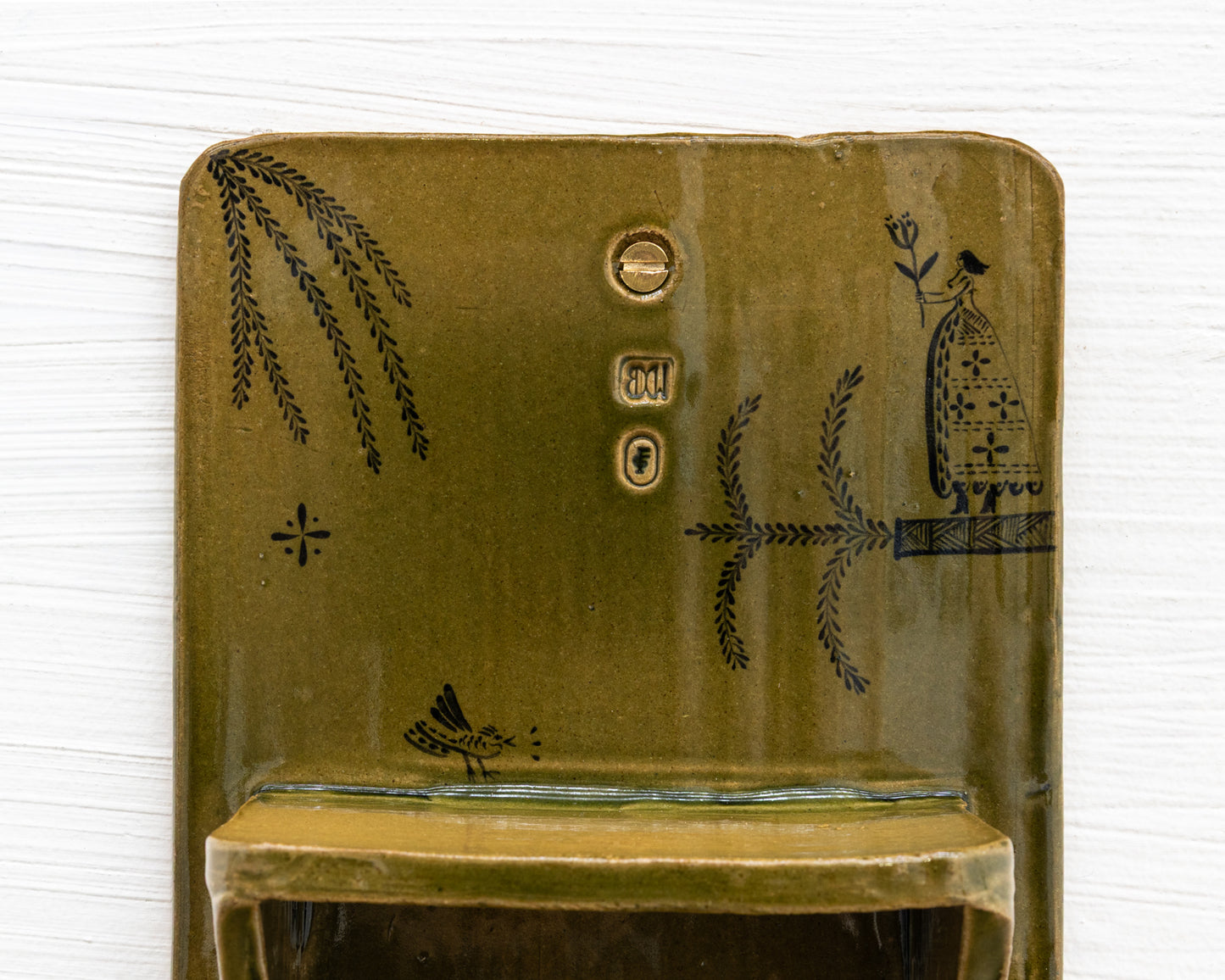 CERAMIC TOILET PAPER HOLDER