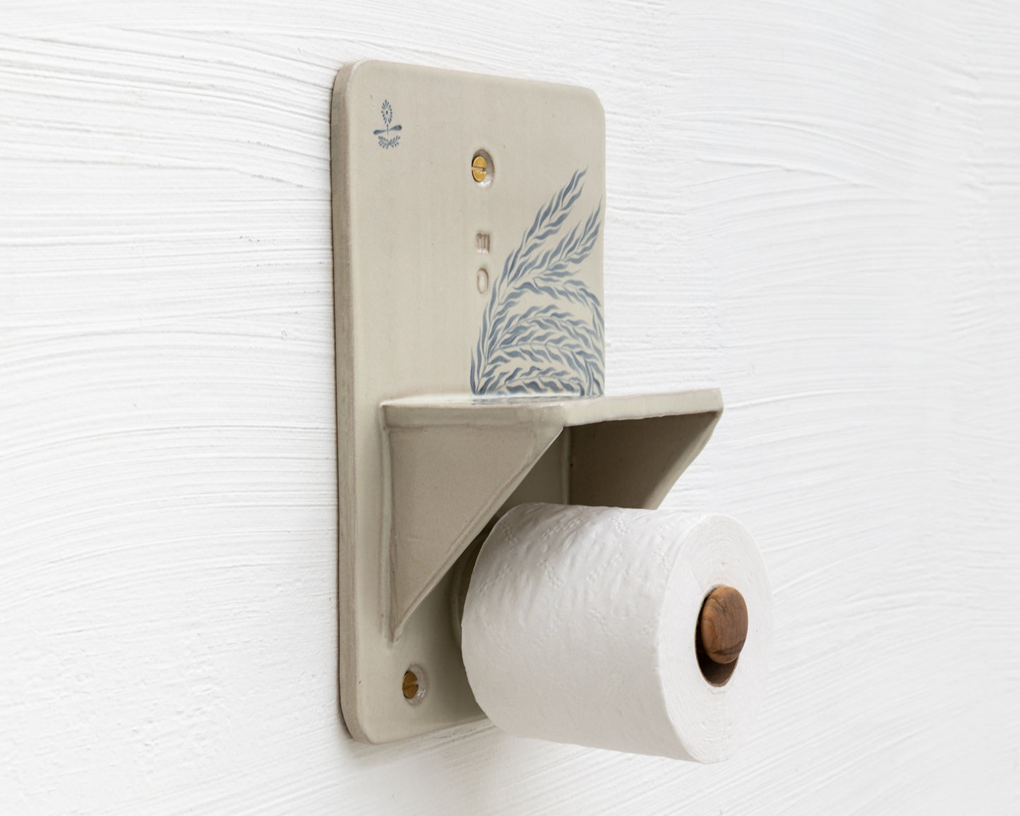 CERAMIC TOILET PAPER HOLDER