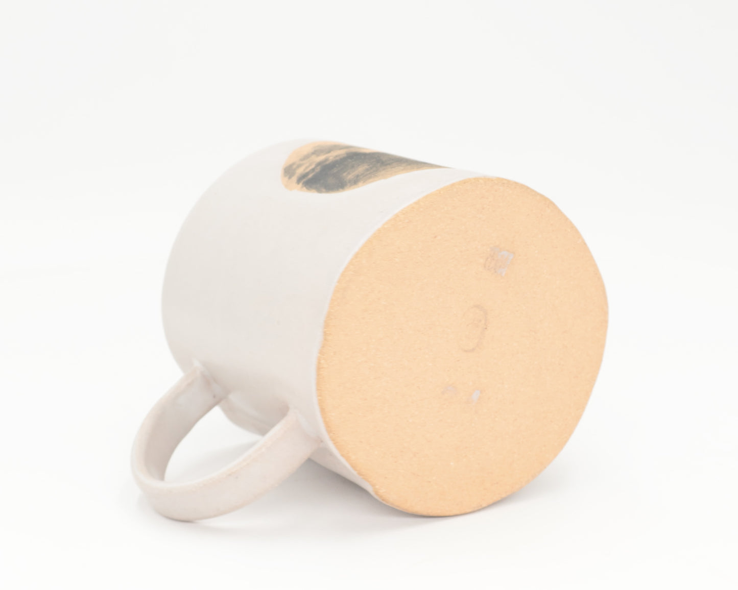 HAND-PAINTED CERAMIC COFFEE MUG - #5184