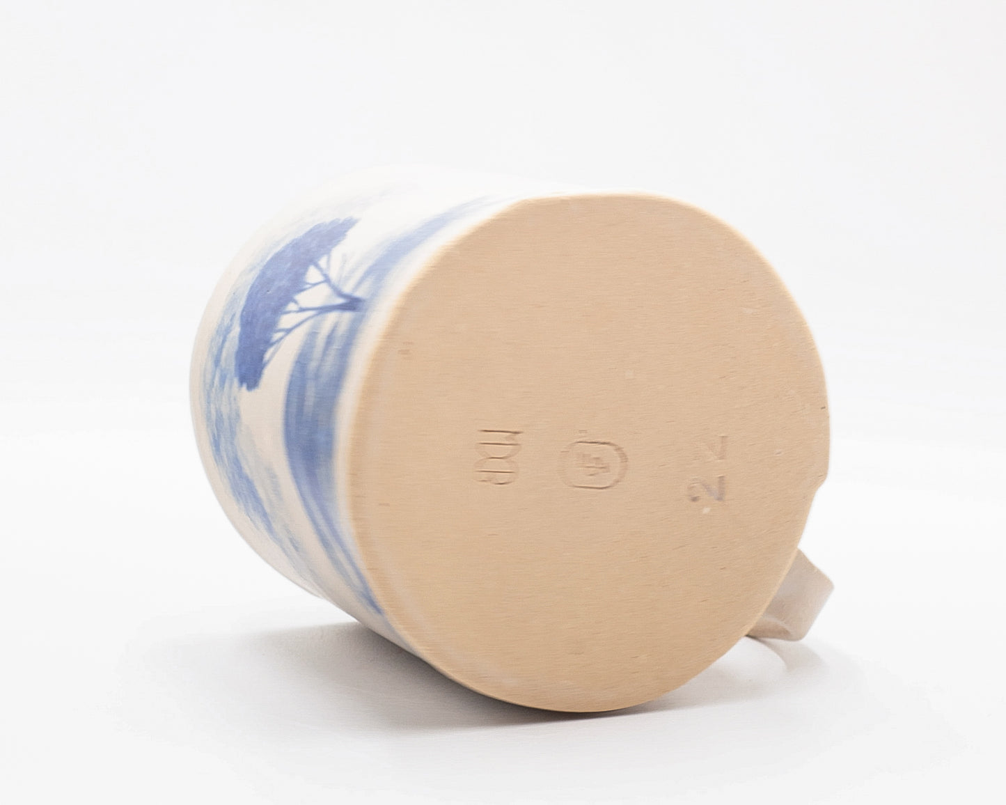 HAND-PAINTED CERAMIC COFFEE MUG - #5272