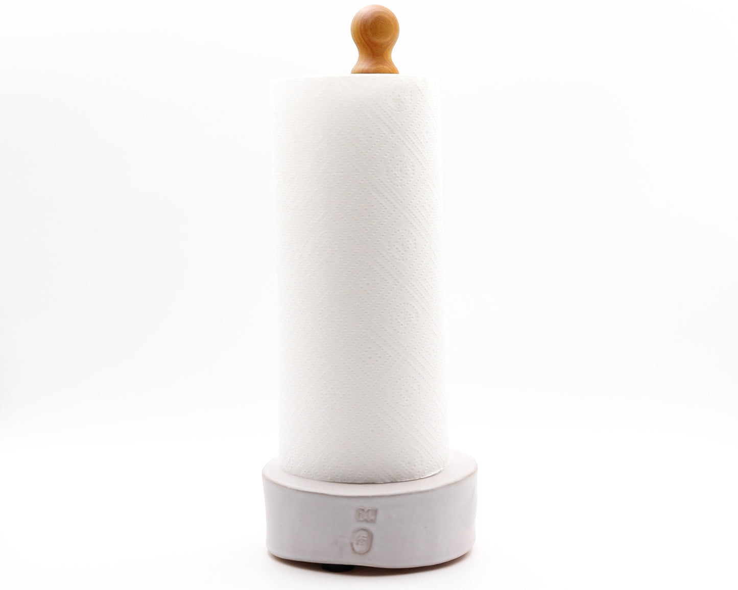 HAND-PAINTED CERAMIC PAPER TOWEL HOLDER - #71