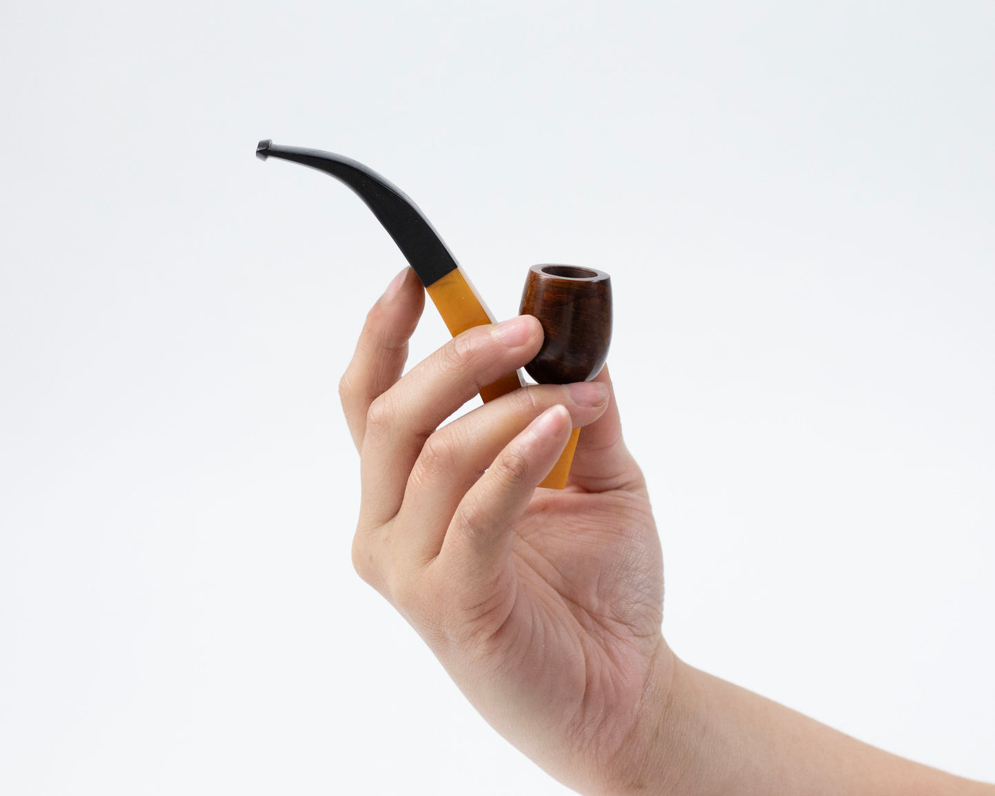 VINTAGE MODERNIST BAKELITE SMOKING PIPE