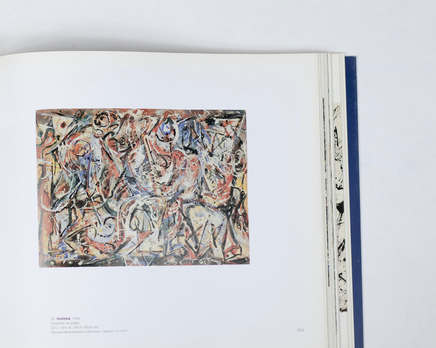VINTAGE 1998 COPY OF "JACKSON POLLOCK" BY KIRK VARNEDOE