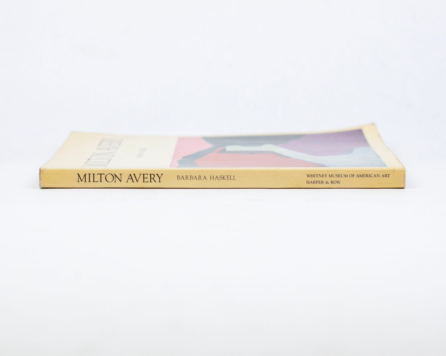 VINTAGE 1982 COPY OF EXHIBITION CATALOG "MILTON AVERY" BY BARBARA HASKELL
