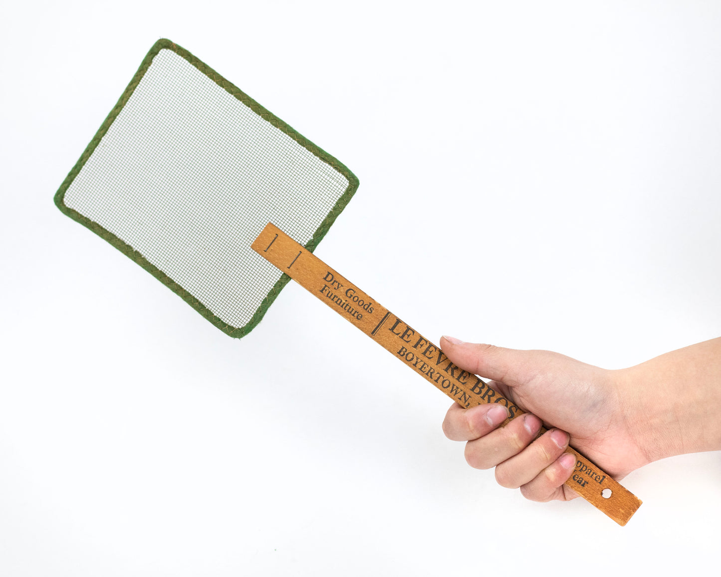 VINTAGE PROMOTIONAL FLY SWATTER - LE FEVRE BROS. BOYERTOWN, PA