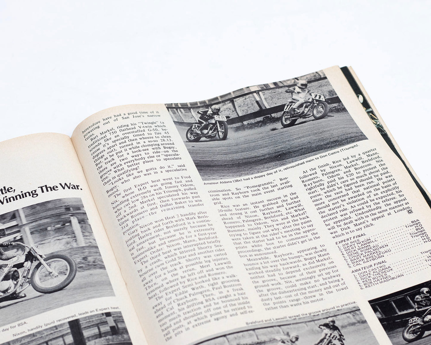VINTAGE SEPTEMBER 1969 ISSUE OF "CYCLE WORLD" MAGAZINE