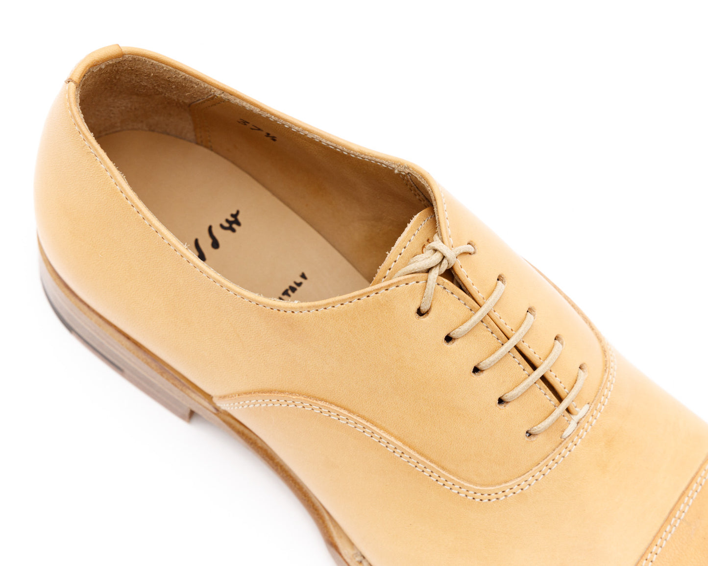 WOMEN'S LEATHER SHOES IN BONE