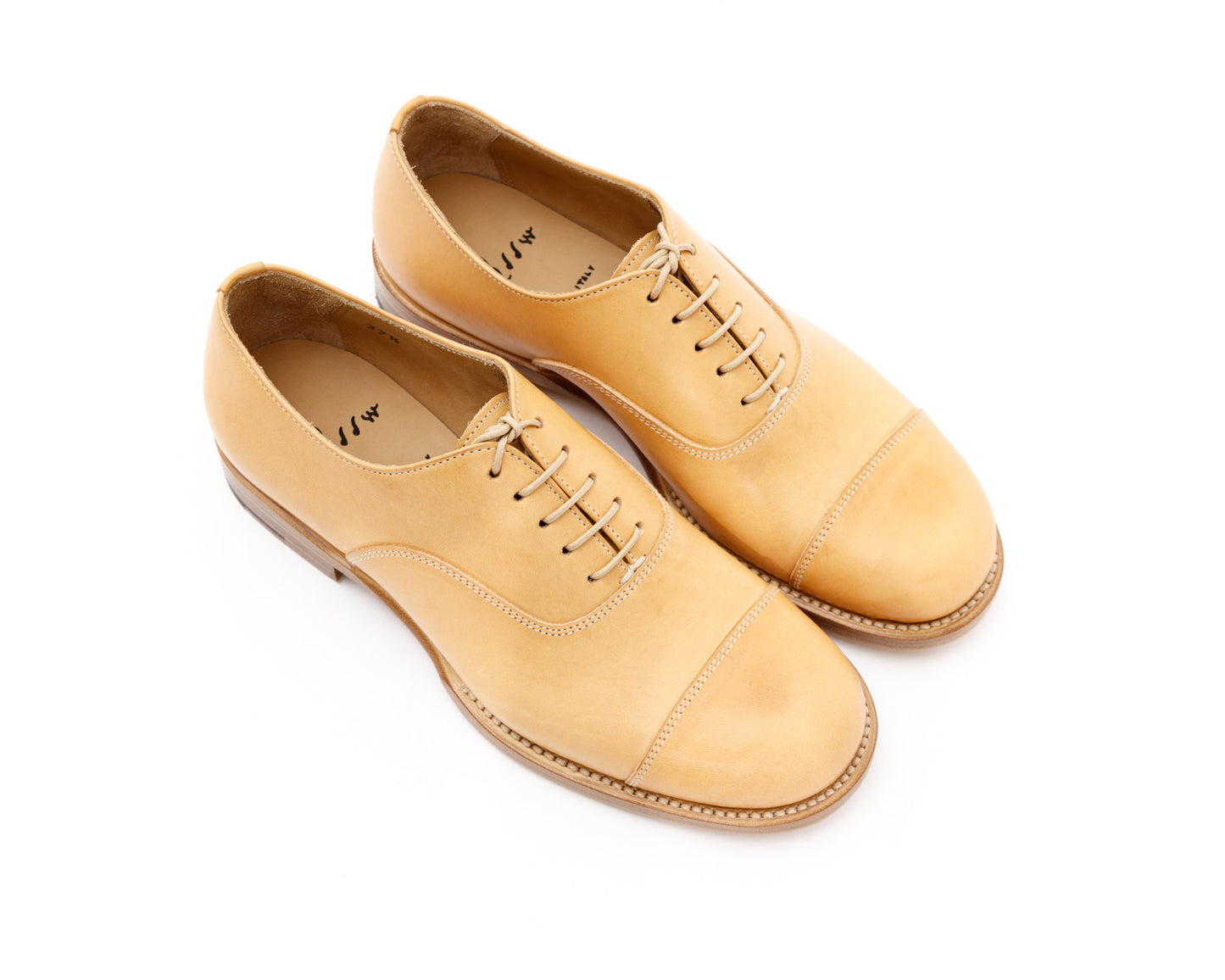 WOMEN'S LEATHER SHOES IN BONE