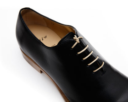 MEN'S LEATHER SHOES IN NERO