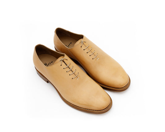 MEN'S LEATHER SHOES IN BONE