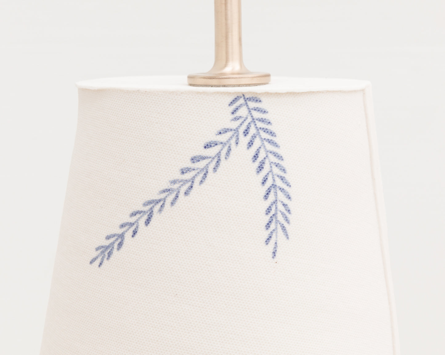 RAST PENDANT - BRONZE FIXTURE, HAND-PAINTED PORCELAIN SHADE