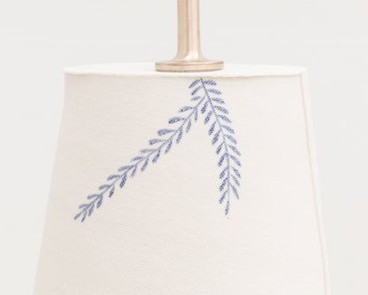 RAST PENDANT - BRONZE FIXTURE, HAND-PAINTED PORCELAIN SHADE