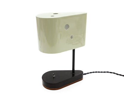 CONCIERGE LAMP - MINT GREEN BRUSH PAINTED BILLET STEEL