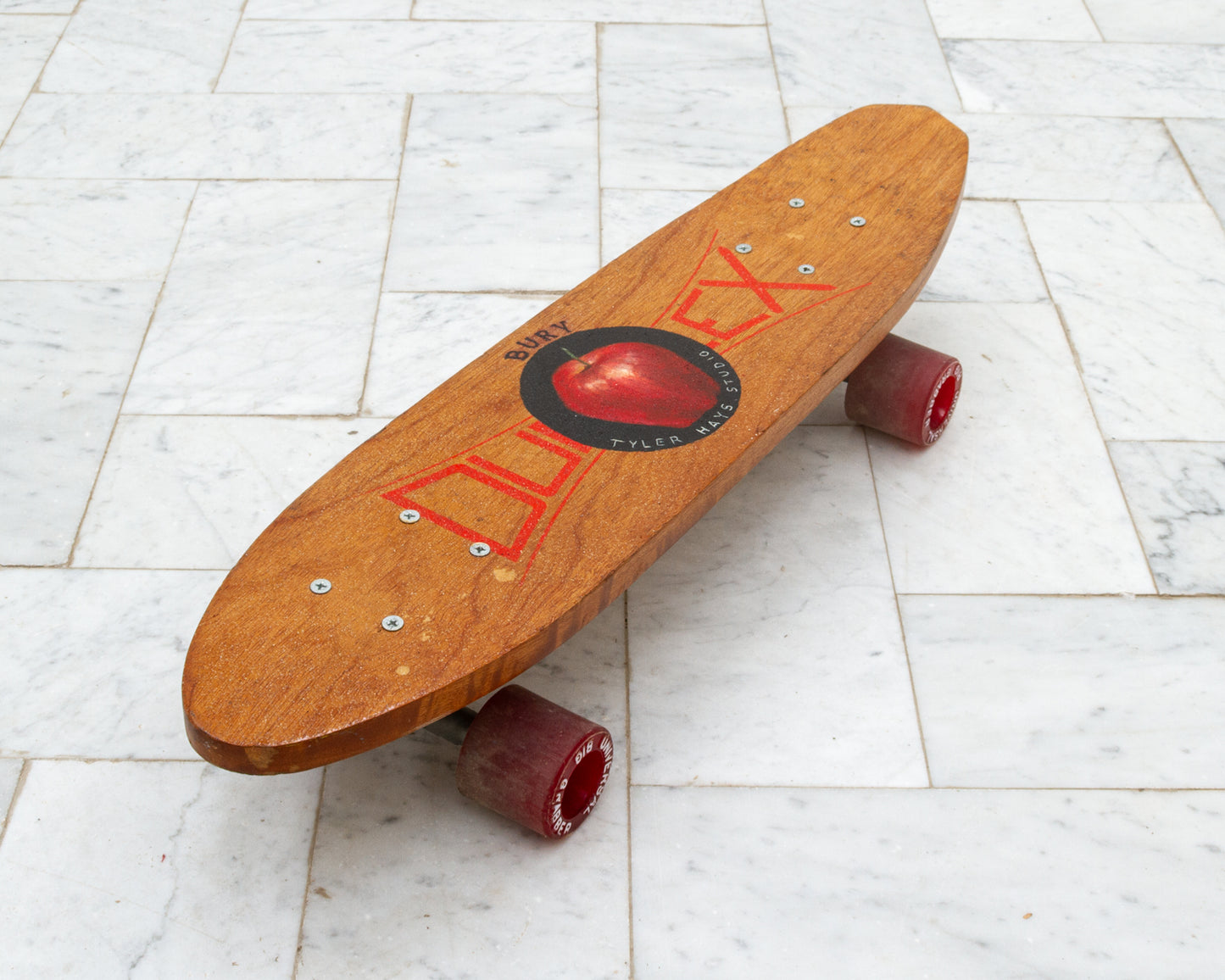 VINTAGE SKATEBOARD - HAND PAINTED BY TYLER HAYS STUDIO