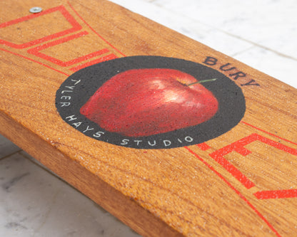 VINTAGE SKATEBOARD - HAND PAINTED BY TYLER HAYS STUDIO