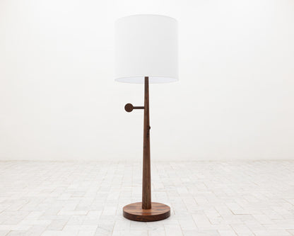 DIMNER FLOOR LAMP - CLARO WALNUT