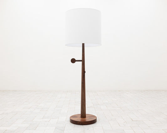 DIMNER FLOOR LAMP - CLARO WALNUT