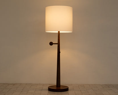 DIMNER FLOOR LAMP - CLARO WALNUT