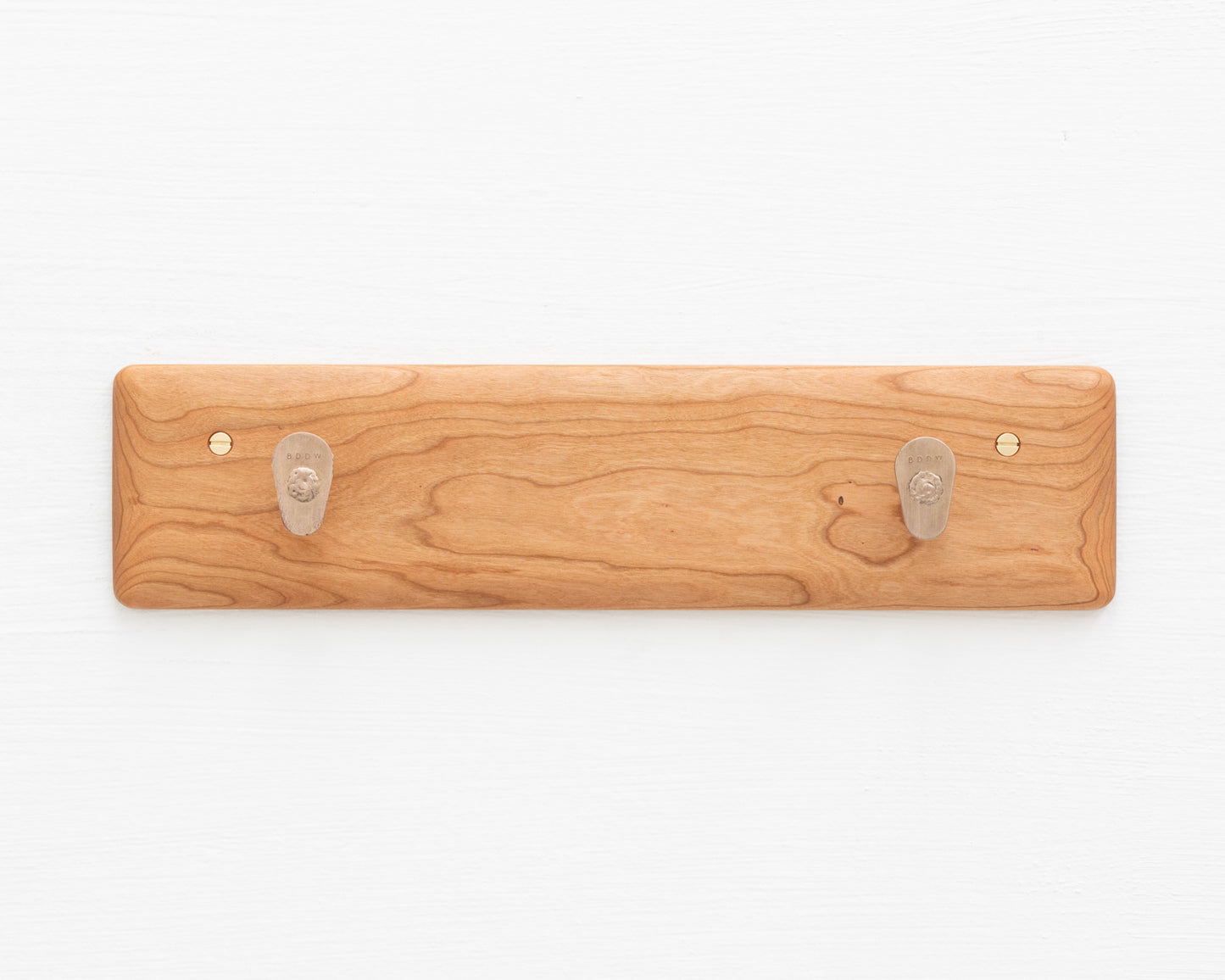 COAT RACK - CHERRY AND BRONZE
