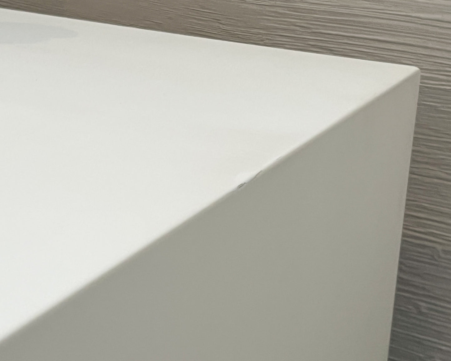 LAKE CREDENZA - 67" L, WHITE LACQUER EXTERIOR, CLARO WALNUT FACES