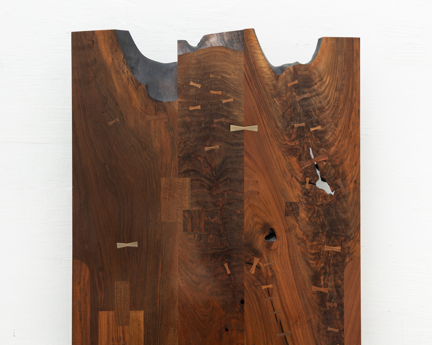 VERTICAL SLAB BED - TWIN, CLARO WALNUT