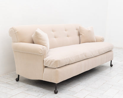 PROTOTYPE GRANE SOFA - 6.75', BDDW FABRIC #293, BLACKENED BRONZE FEET