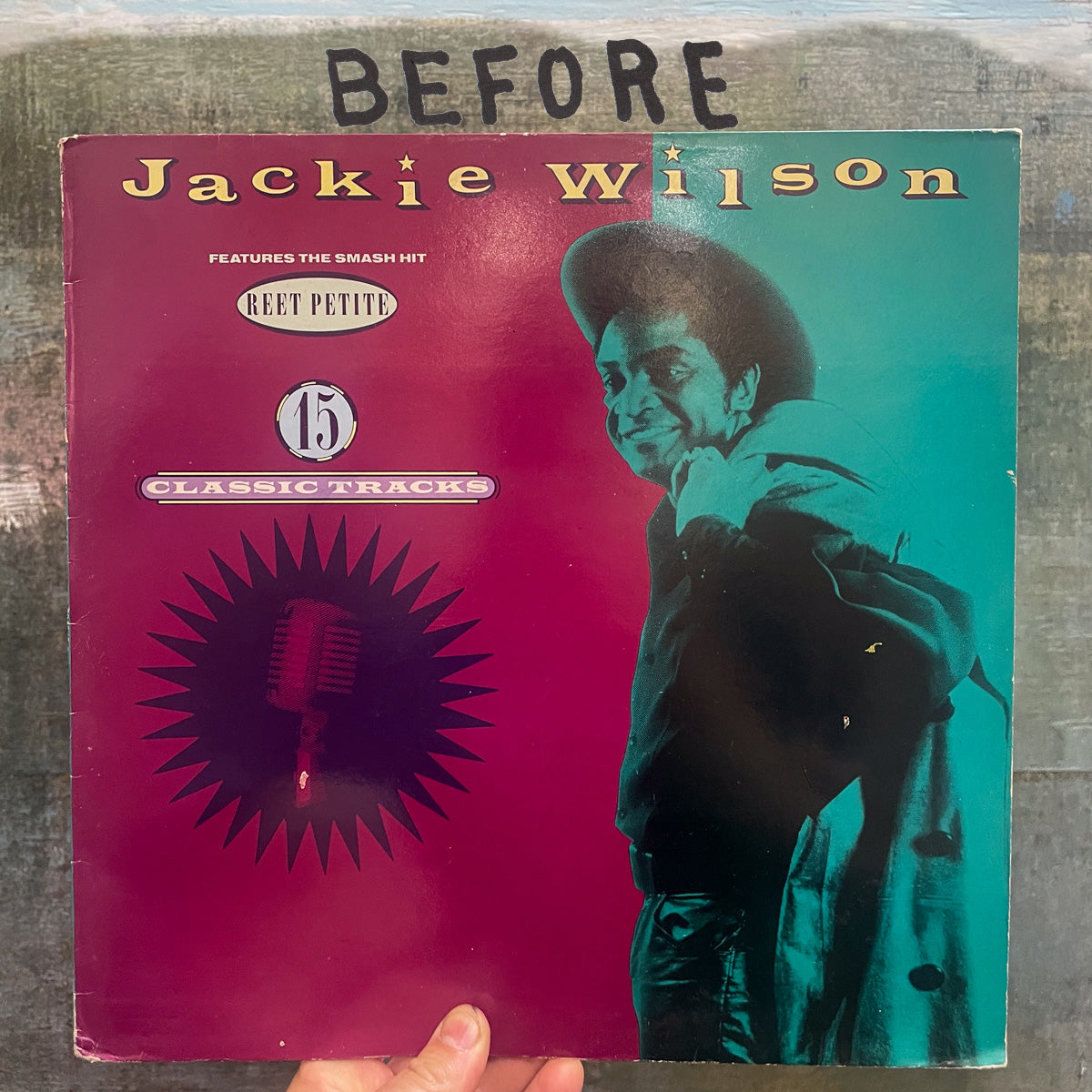 VANDALIZED DOLLAR BIN RECORD