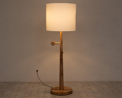 DIMNER FLOOR LAMP - NATURAL MAPLE