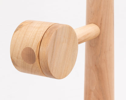 DIMNER FLOOR LAMP - NATURAL MAPLE