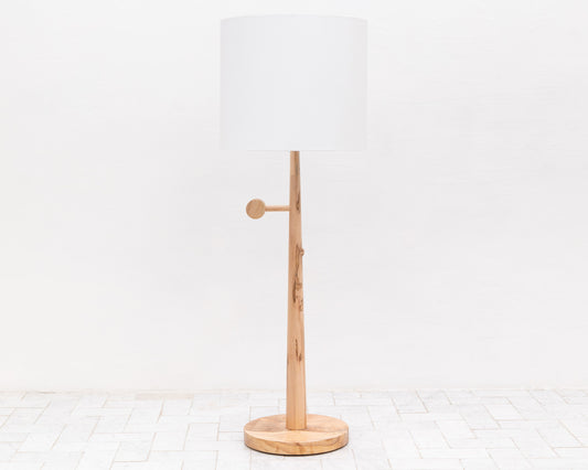 DIMNER FLOOR LAMP - NATURAL MAPLE