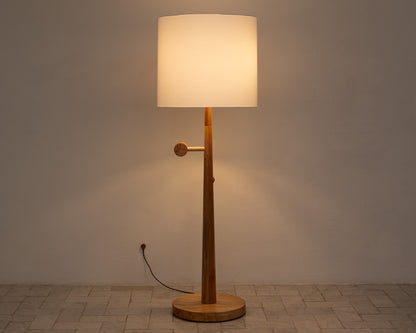 DIMNER FLOOR LAMP - NATURAL MAPLE