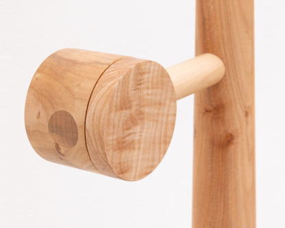 DIMNER FLOOR LAMP - NATURAL MAPLE