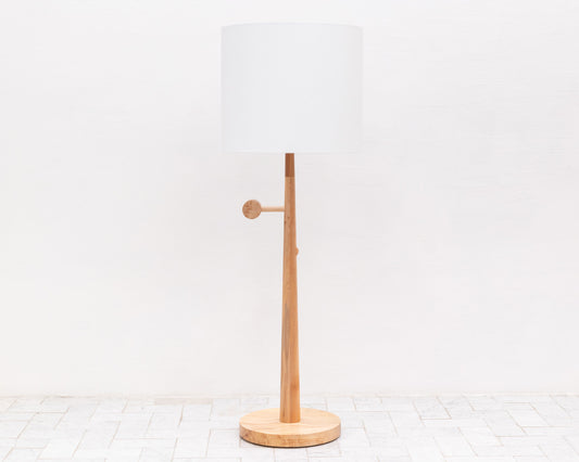 DIMNER FLOOR LAMP - NATURAL MAPLE