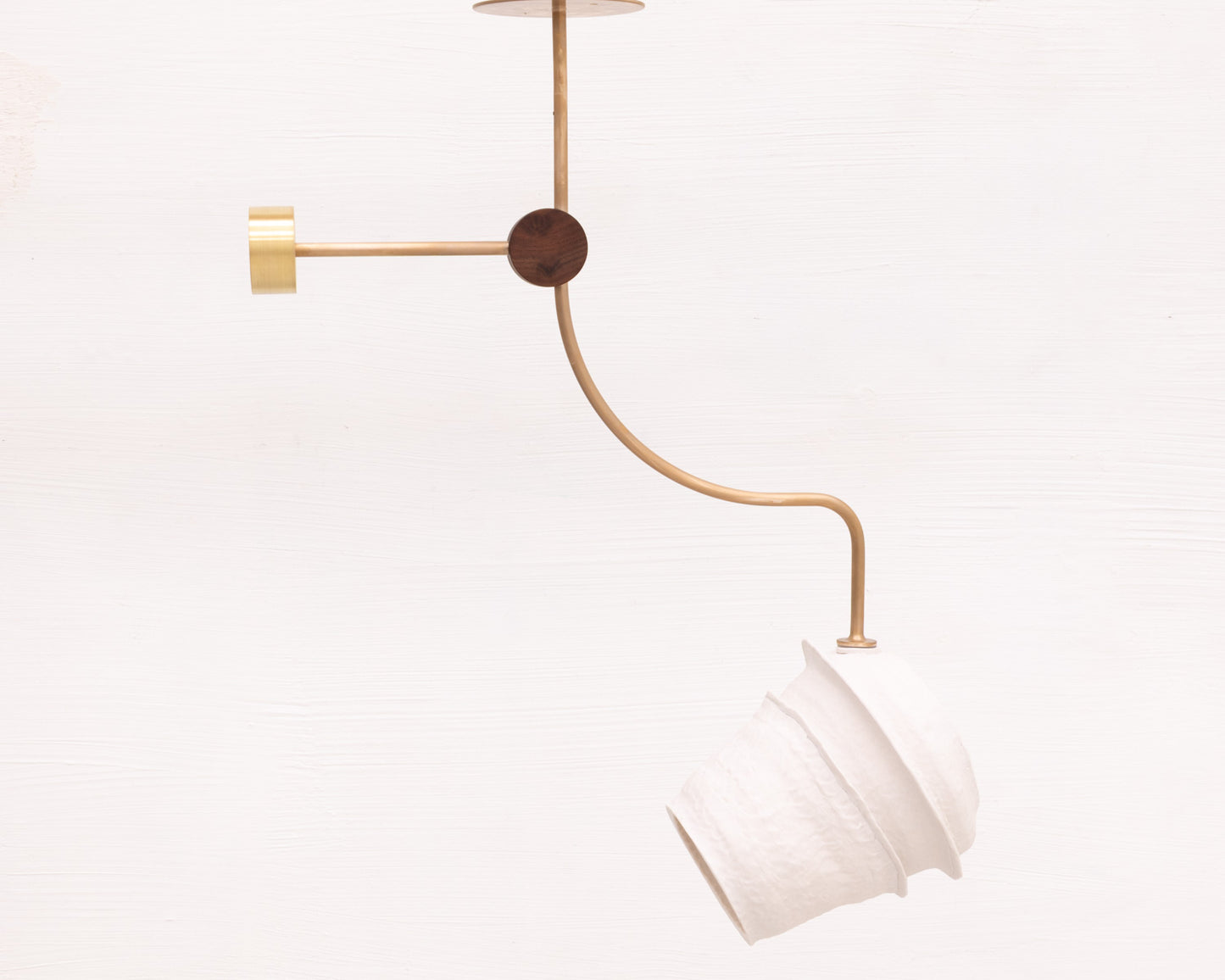 BLOUD CHANDELIER - WHITE PORCELAIN SHADE