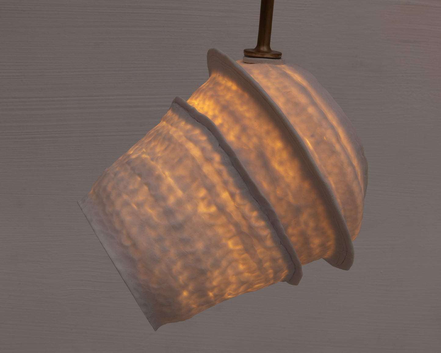 BLOUD CHANDELIER - WHITE PORCELAIN SHADE