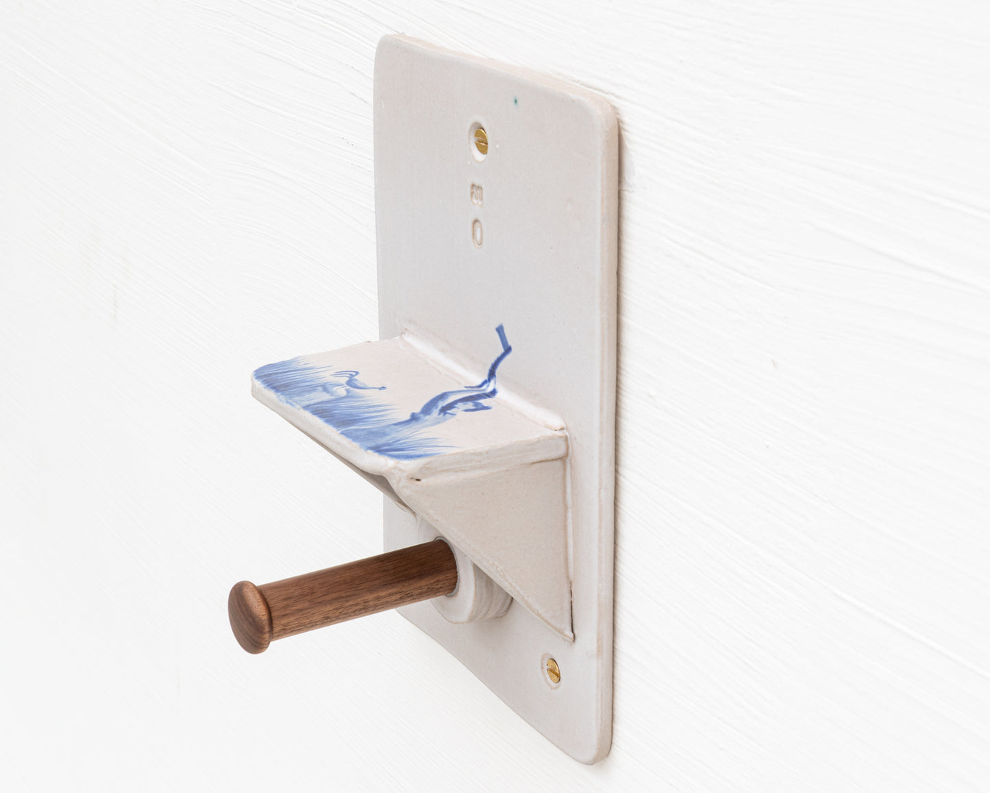 CERAMIC TOILET PAPER HOLDER