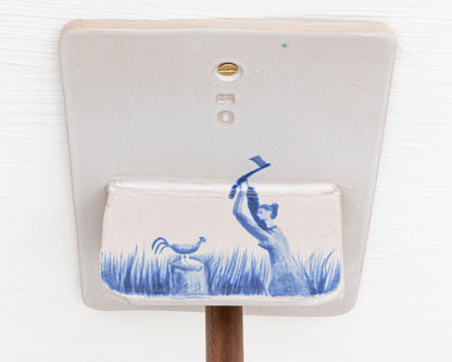 CERAMIC TOILET PAPER HOLDER