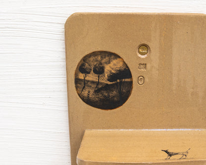 CERAMIC TOILET PAPER HOLDER