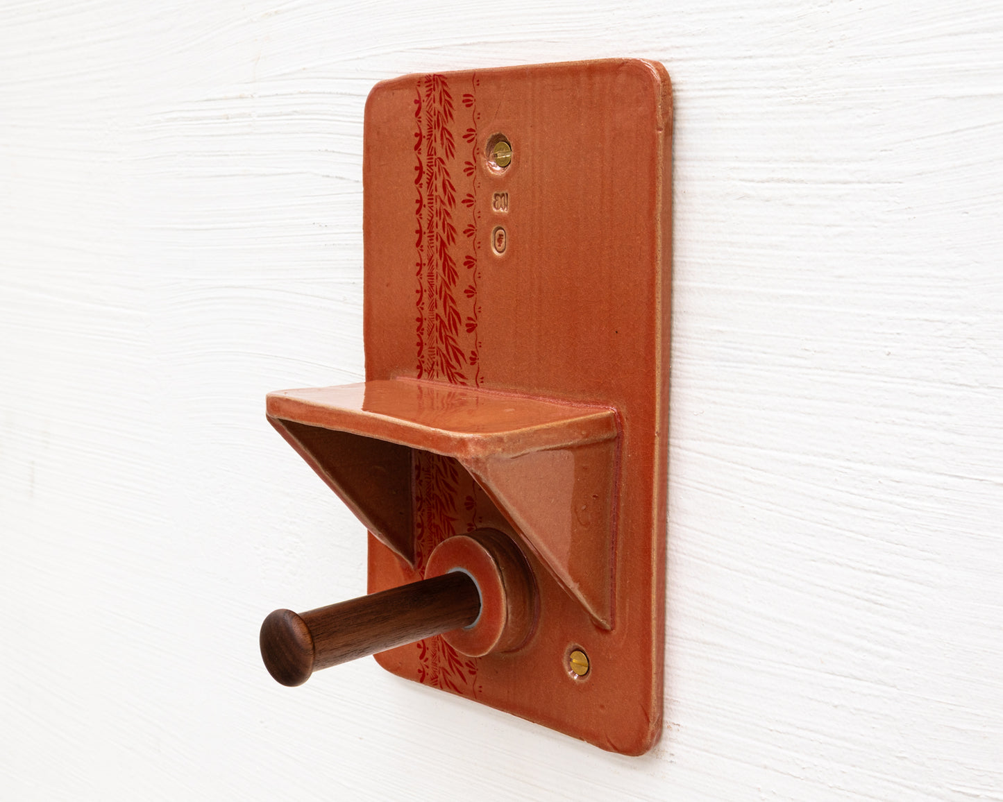CERAMIC TOILET PAPER HOLDER