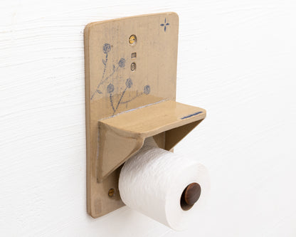 CERAMIC TOILET PAPER HOLDER