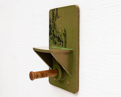 CERAMIC TOILET PAPER HOLDER