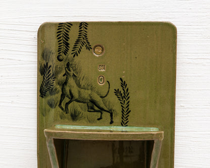CERAMIC TOILET PAPER HOLDER