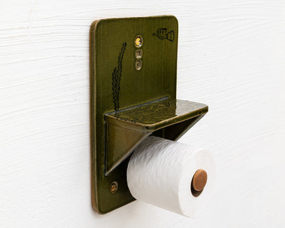 CERAMIC TOILET PAPER HOLDER