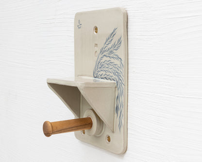 CERAMIC TOILET PAPER HOLDER