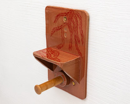 CERAMIC TOILET PAPER HOLDER