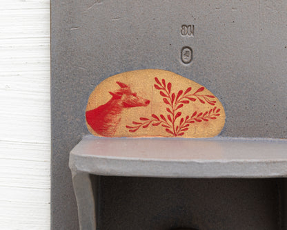 CERAMIC TOILET PAPER HOLDER