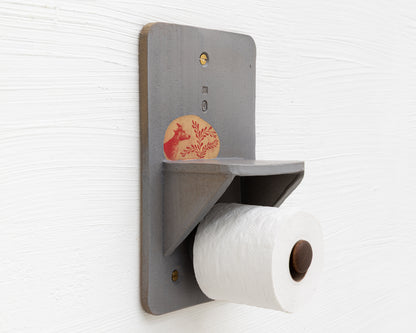 CERAMIC TOILET PAPER HOLDER