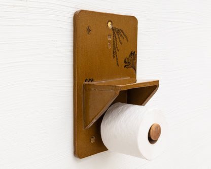 CERAMIC TOILET PAPER HOLDER