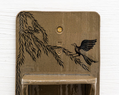 CERAMIC TOILET PAPER HOLDER