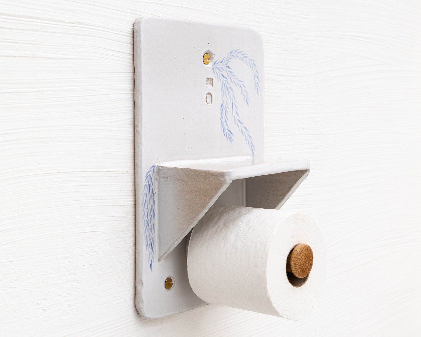 CERAMIC TOILET PAPER HOLDER